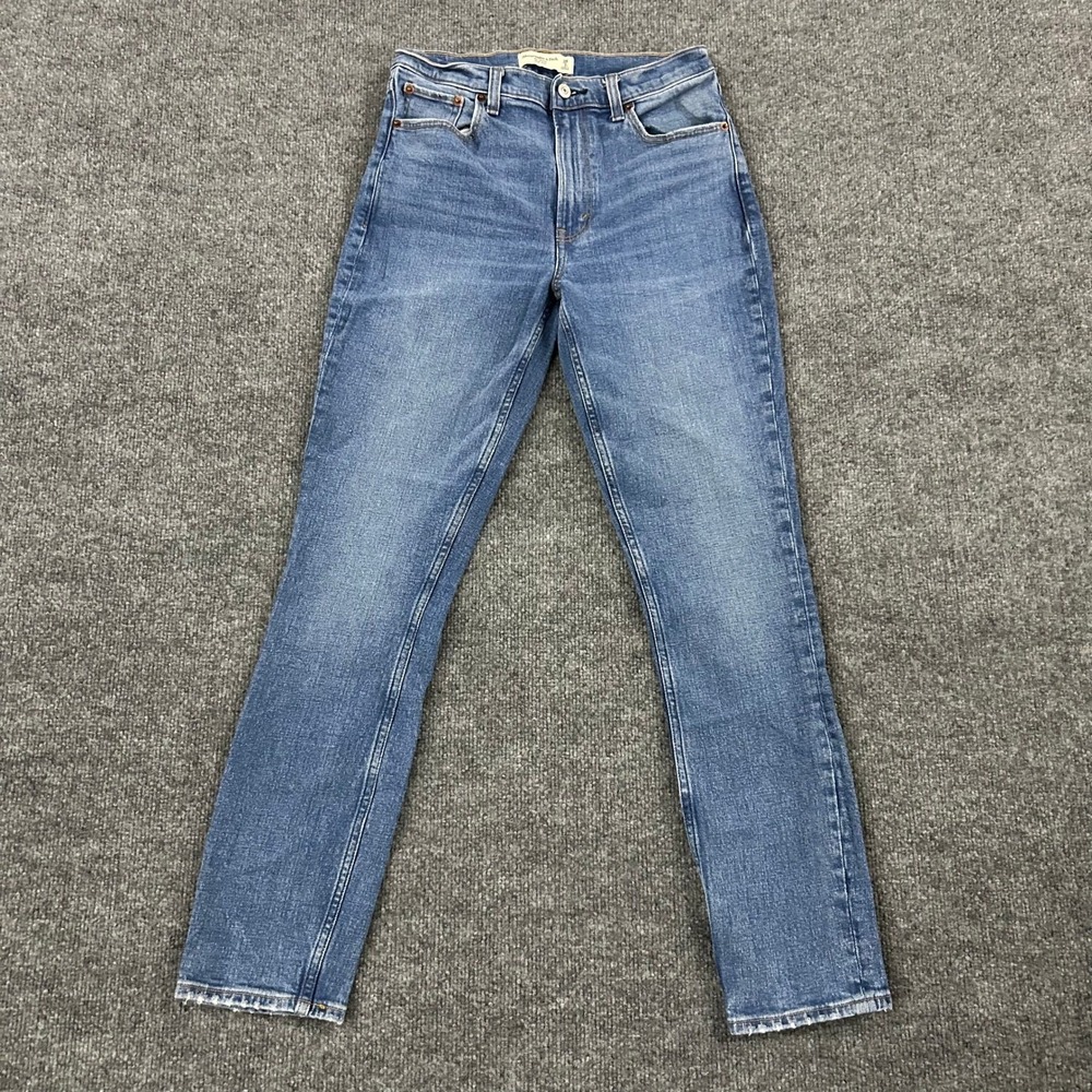 Abercrombie & Fitch Jeans Womens Size 26 Blue High Rise Skinny Medium Wash Denim